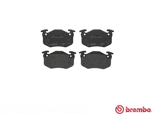 A.B.S. P 61 032 BREMBO Bremsbelagsatz, Scheibenbremse